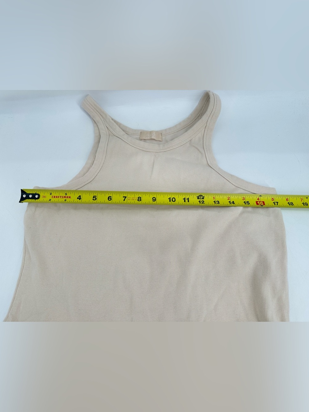 Nuuds Essential Rib Tank Top Size XL - Picture 9 of 9